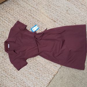 Maroon Columbia hiking dress
